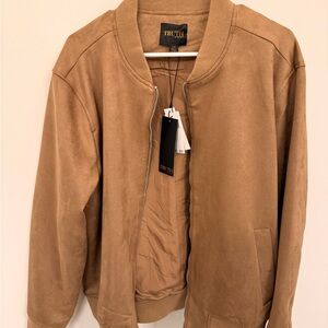 Truth Men's Camel Bomber Jacket